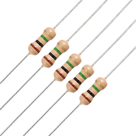 1 megohm resistor.